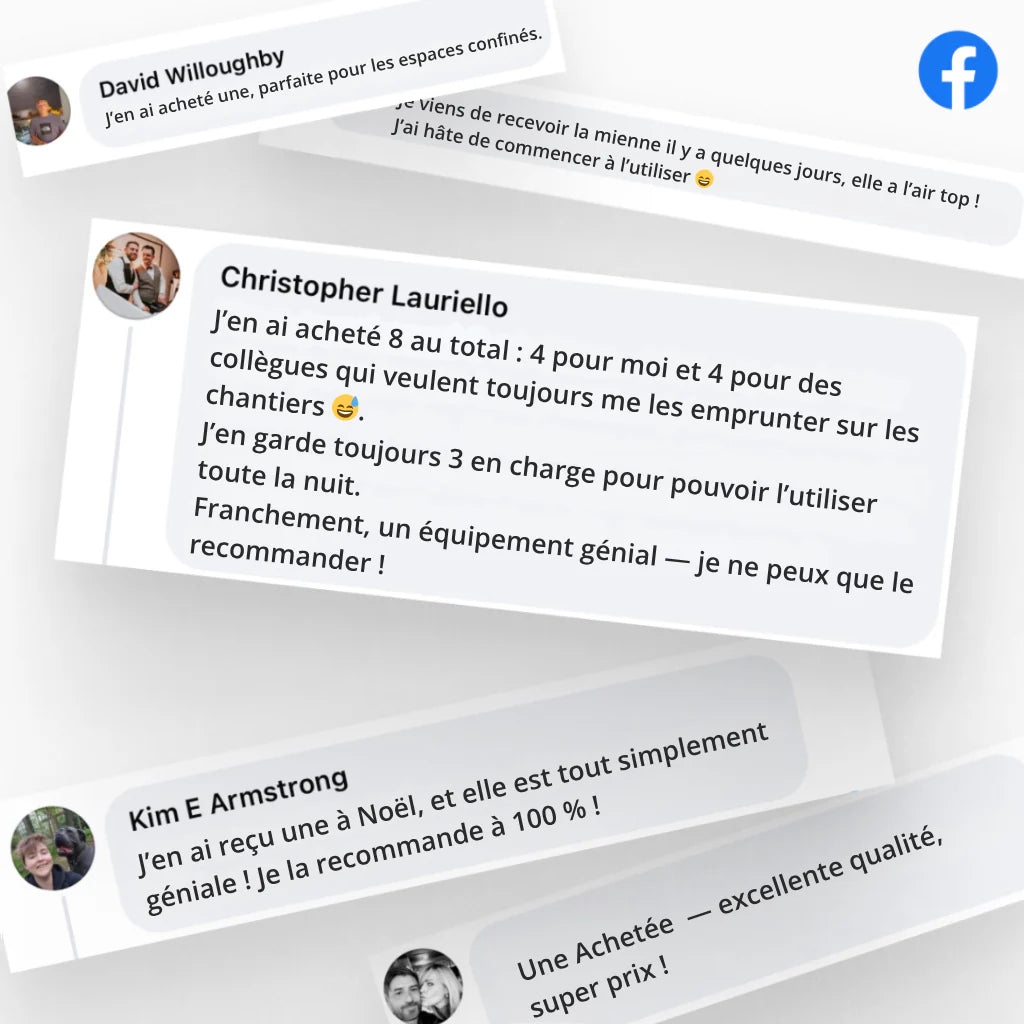 Volta Light® -  Lampe Frontale 230°